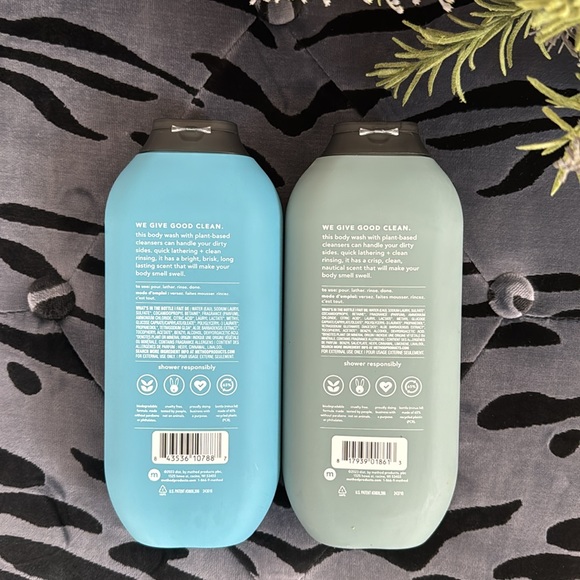 Method Men ๐๏ธ Glacier + Granite and ๐ Sea + Surf Men's Body Wash by Methodโ๏ธ - Picture 2 of 2